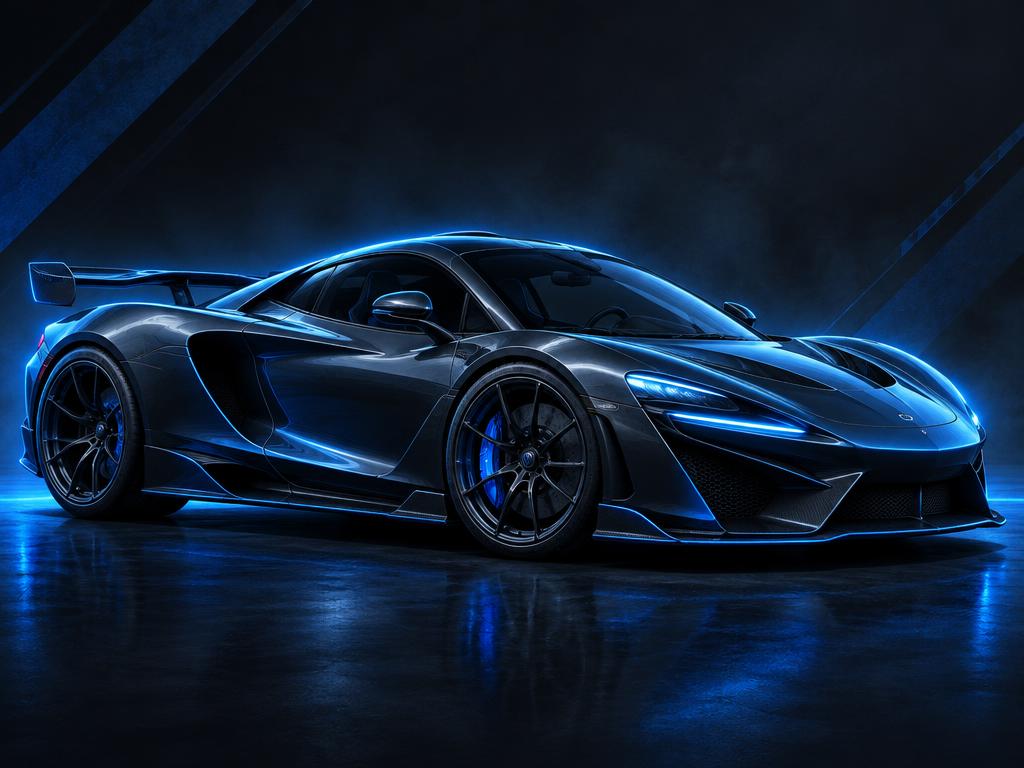 Graphite hypercar tuned with CSR2 mods